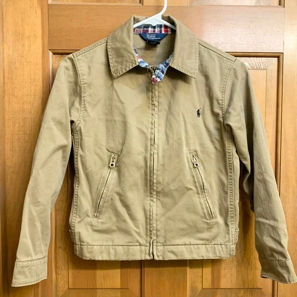 Kids Polo Ralph Lauren light jacket size 8 - Picture 1 of 5